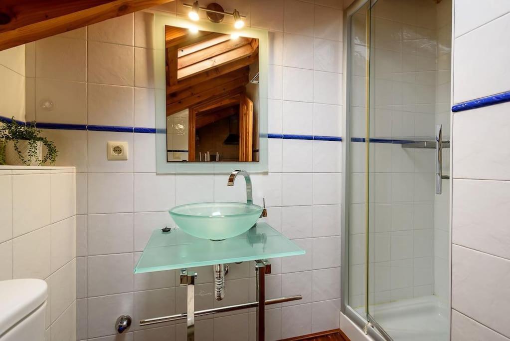 Romantico Acogedor Apartamento En Llanes Bagian luar foto