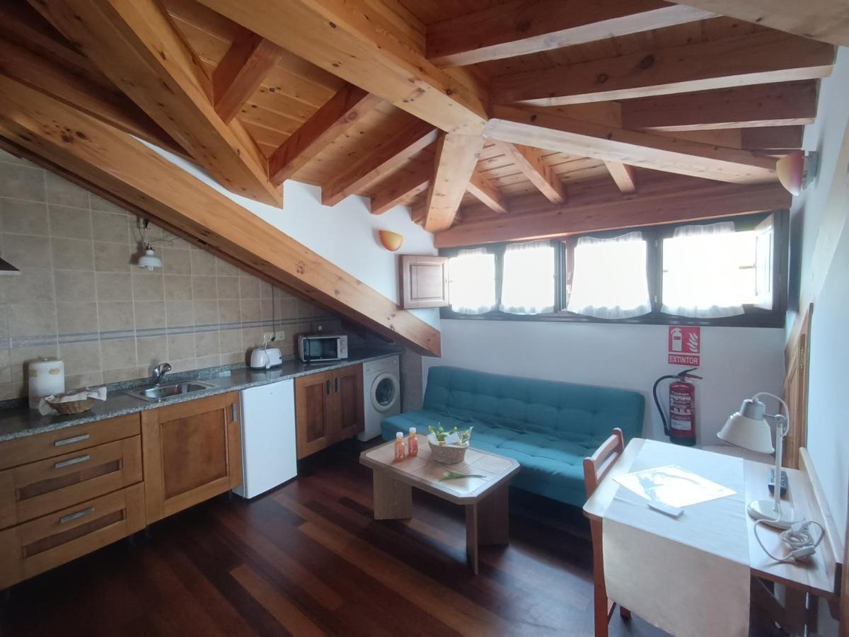 Romantico Acogedor Apartamento En Llanes Bagian luar foto